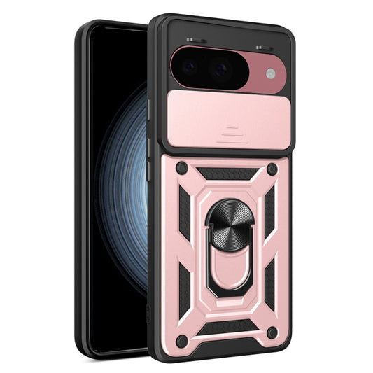Puzdro pre Google Pixel 9 / 9 Pro, Techsuit, CamShield, Ružové