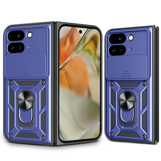 Puzdro pre Google Pixel 9 Pro Fold, Techsuit, CamShield, modré