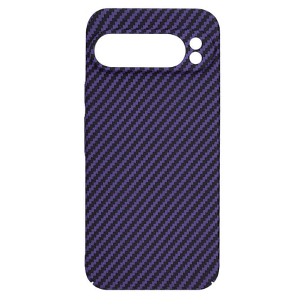 Puzdro pre Google Pixel 9 Pro, Techsuit, Carbonite FiberShell, Fialové