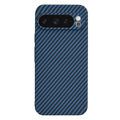 Puzdro pre Google Pixel 9 Pro, Techsuit, Carbonite FiberShell, Tyrkysové