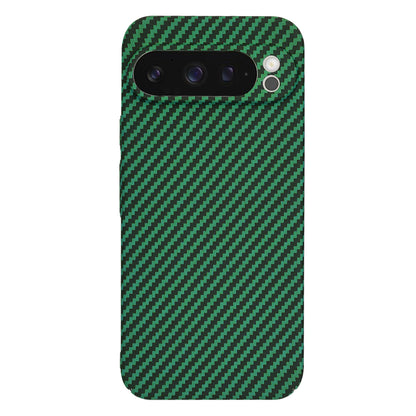 Puzdro pre Google Pixel 9 Pro, Techsuit, Carbonite FiberShell, Zelené