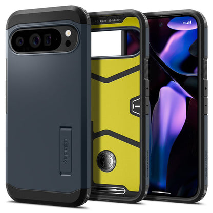 Puzdro pre Google Pixel 9 Pro XL, Spigen, Tough Armor, Modré