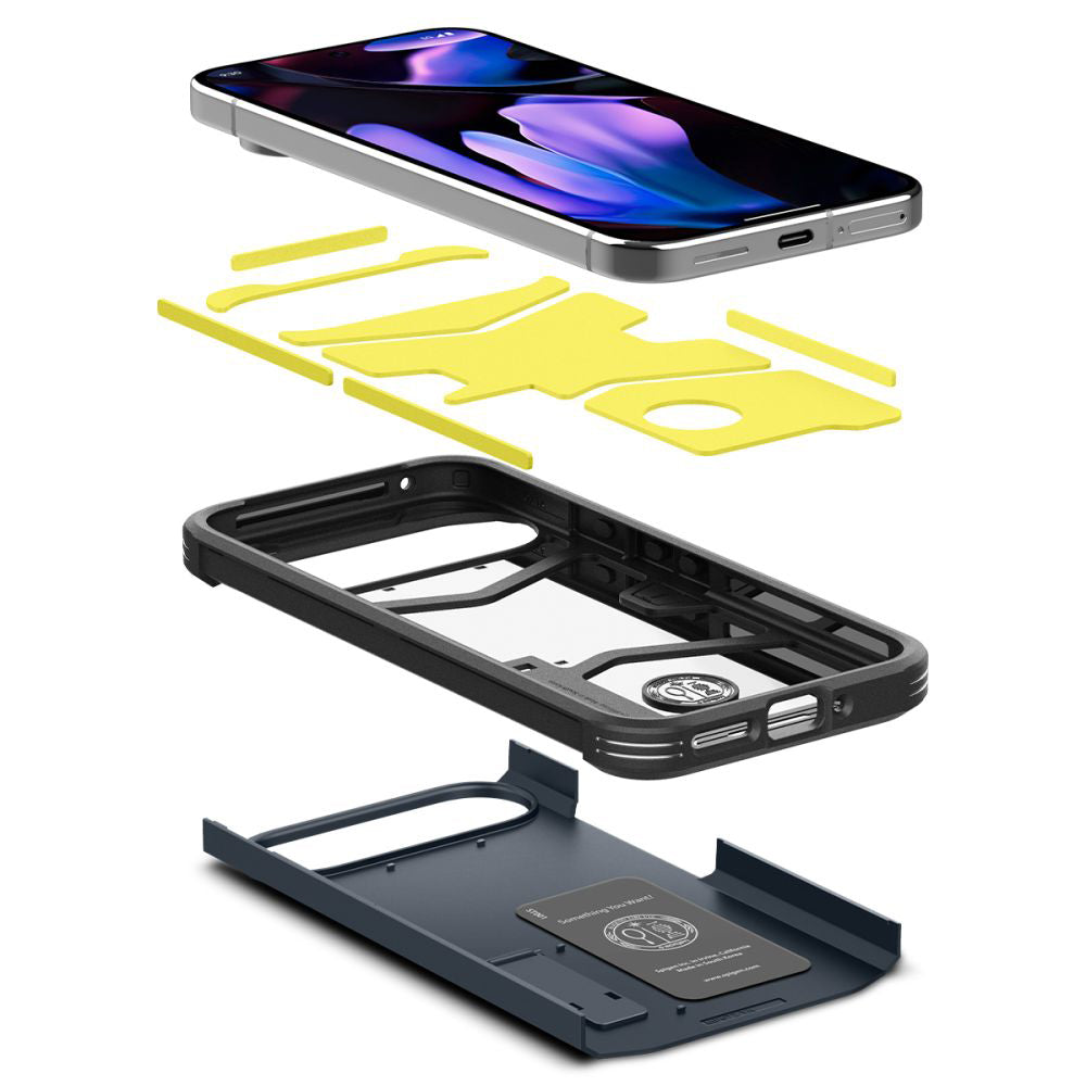 Puzdro pre Google Pixel 9 Pro XL, Spigen, Tough Armor, Modré