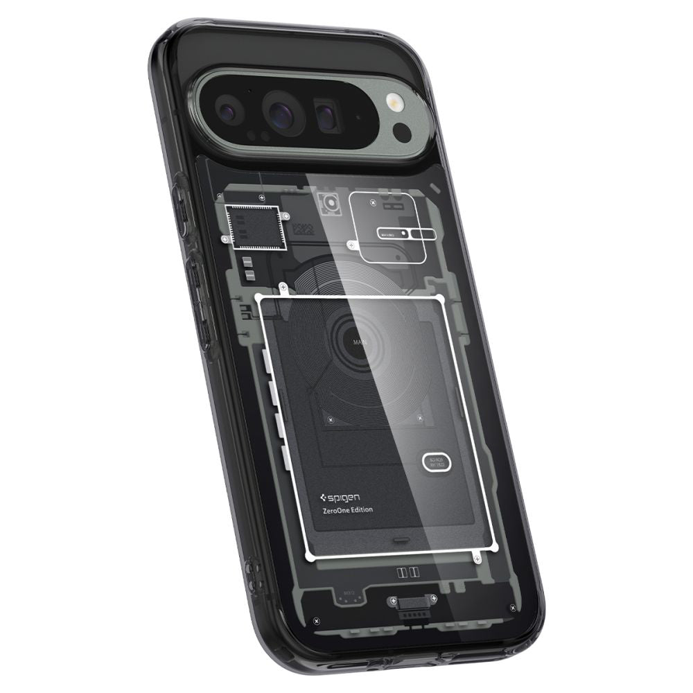 Puzdro pre Google Pixel 9 Pro XL, Spigen, Ultra Hybrid Zero One, Čierna ACS07722