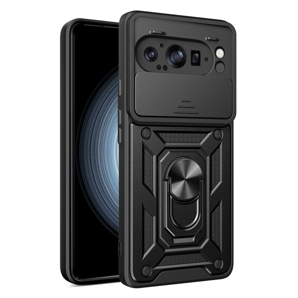 Puzdro pre Google Pixel 9 Pro XL, Techsuit, CamShield, Čierne