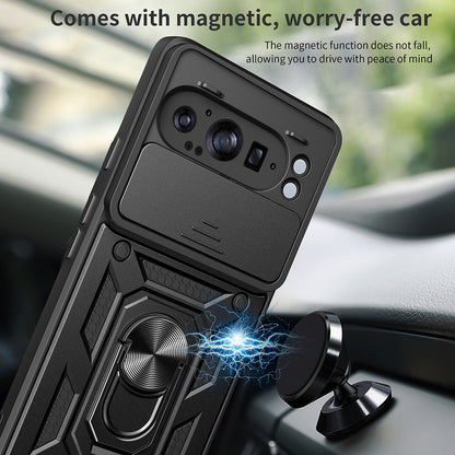Puzdro pre Google Pixel 9 Pro XL, Techsuit, CamShield, Zelené