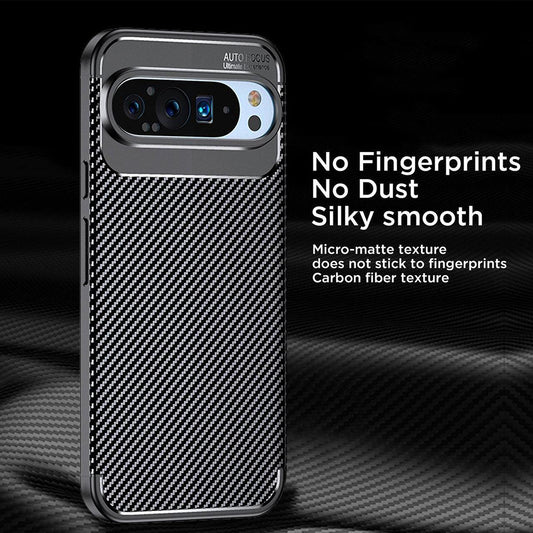 Obal na Google Pixel 9 Pro XL, Techsuit, CarbonFiber, čierny