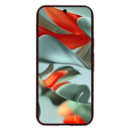 Puzdro pre Google Pixel 9 Pro XL, Techsuit, Carbonite FiberShell, Červené