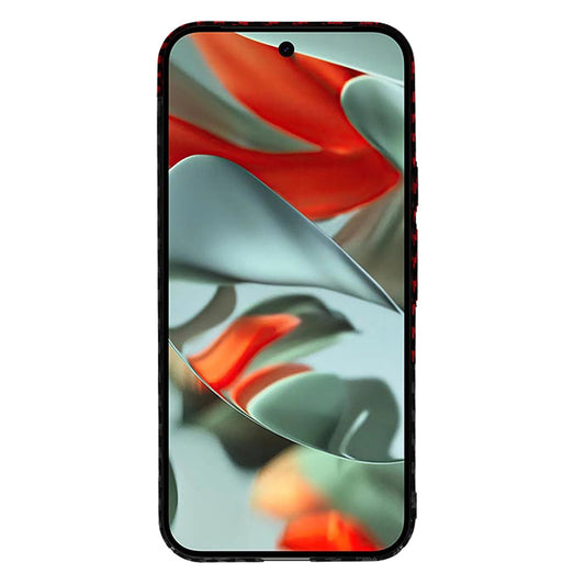 Puzdro pre Google Pixel 9 Pro XL, Techsuit, Carbonite FiberShell, Čierno-červené
