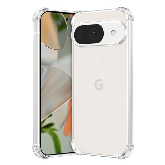 Obal na Google Pixel 9, Techsuit, nárazuvzdorný priehľadný, transparentný
