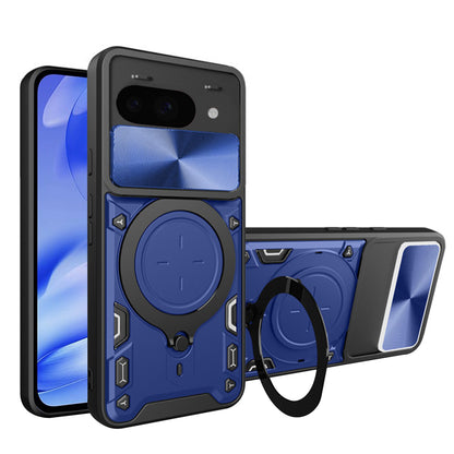 Obal na Google Pixel 9a, Techsuit, CamGuard Pro, modrý