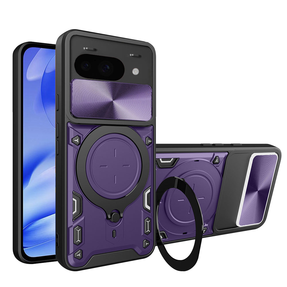 Obal na Google Pixel 9a, Techsuit, CamGuard Pro, fialový