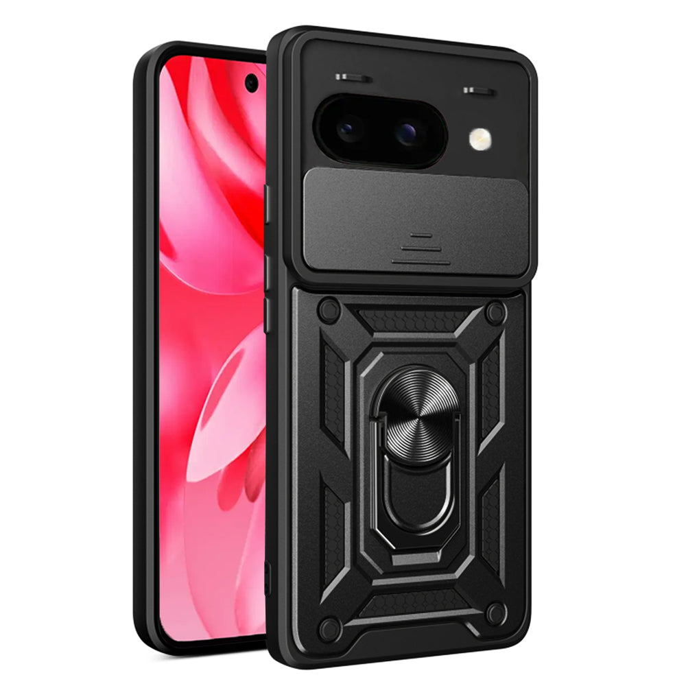 Puzdro na Google Pixel 9a, Techsuit, CamShield, Čierne