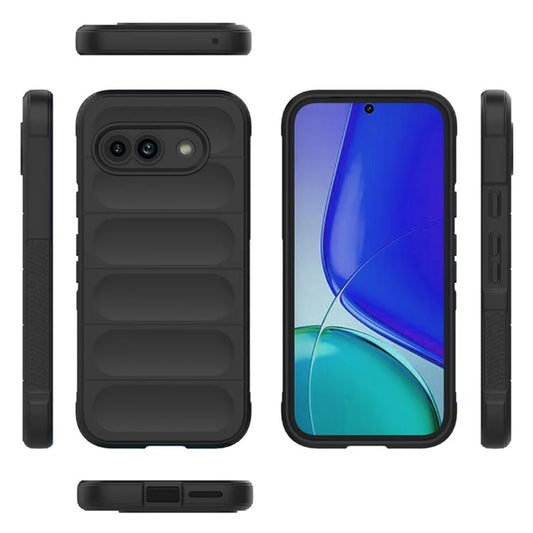 Obal na Google Pixel 9a, Techsuit, Magic Shield, čierny