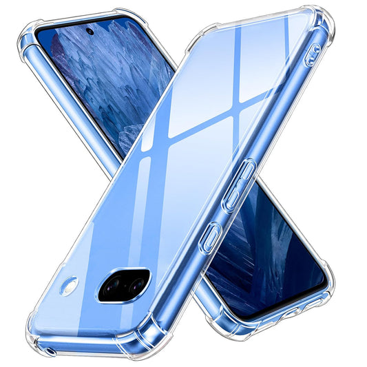 Obal na Google Pixel 9a, Techsuit, nárazuvzdorný priehľadný, transparentný