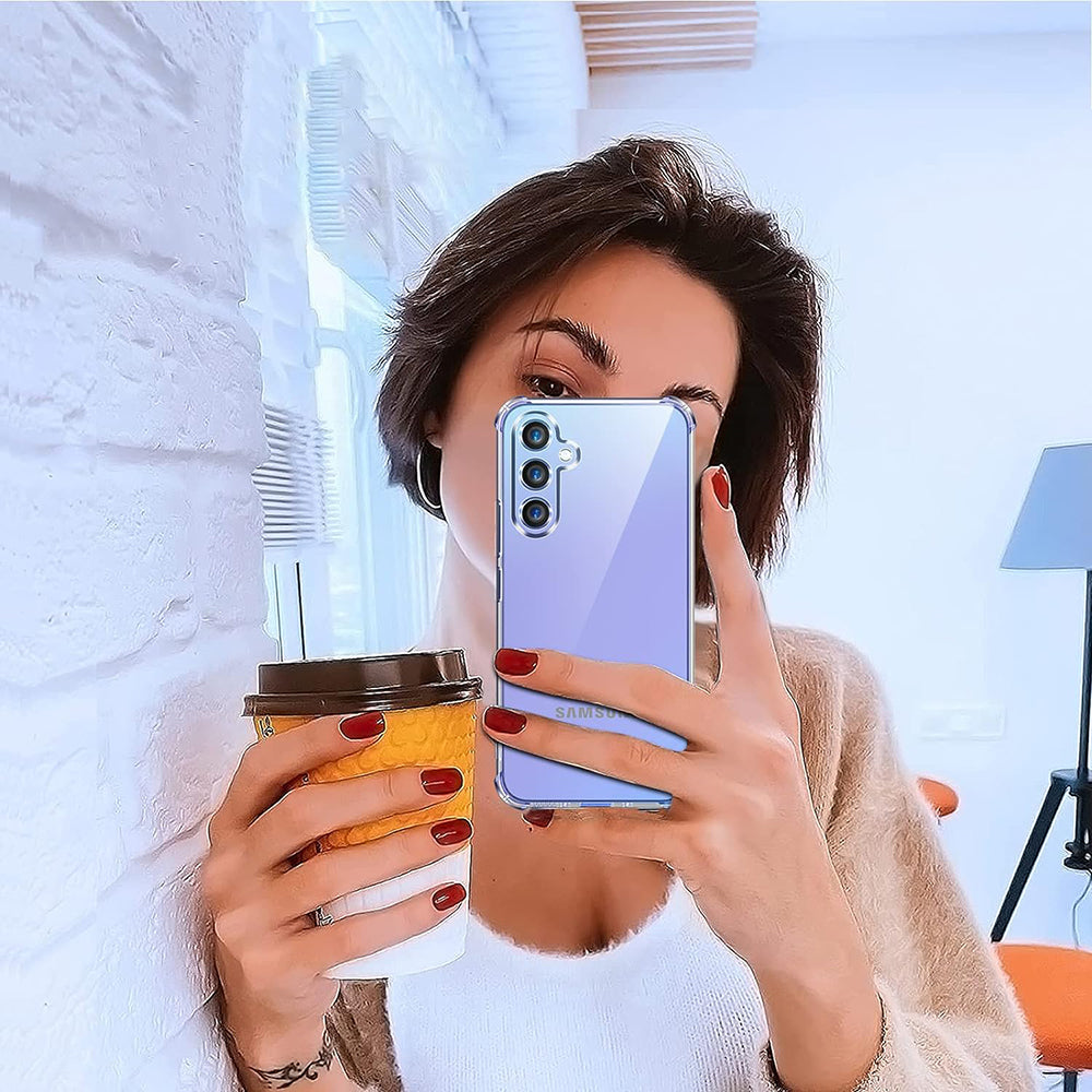 Obal na Google Pixel 9a, Techsuit, nárazuvzdorný priehľadný, transparentný