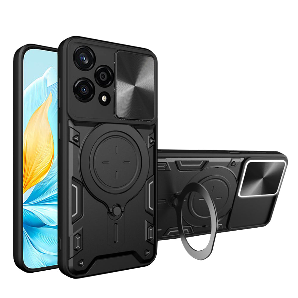 Puzdro na Honor 200 Lite, Techsuit, CamGuard Pro, čierne