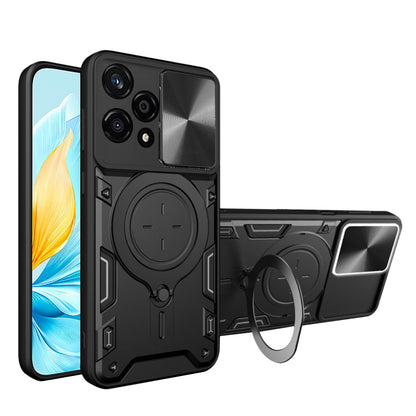Puzdro na Honor 200 Lite, Techsuit, CamGuard Pro, čierne