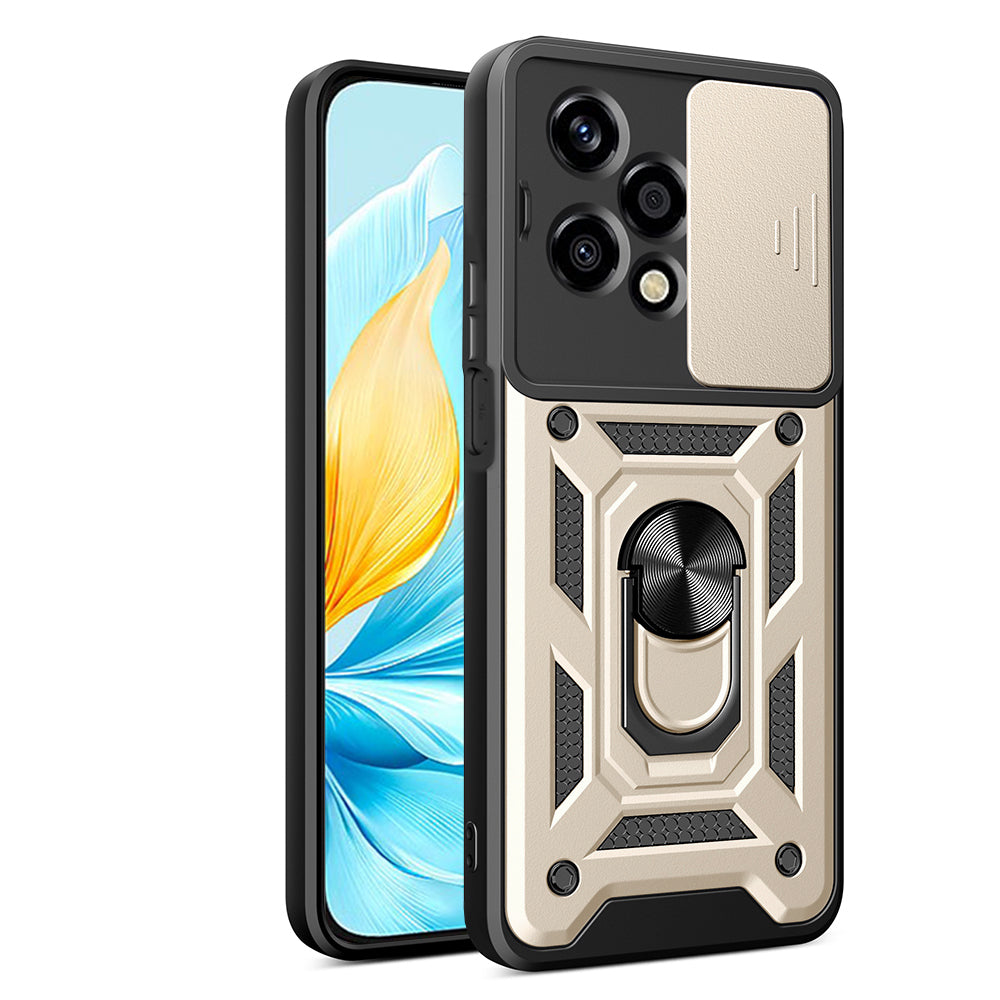 Puzdro pre Honor 200 Lite, Techsuit, CamShield, Zlaté