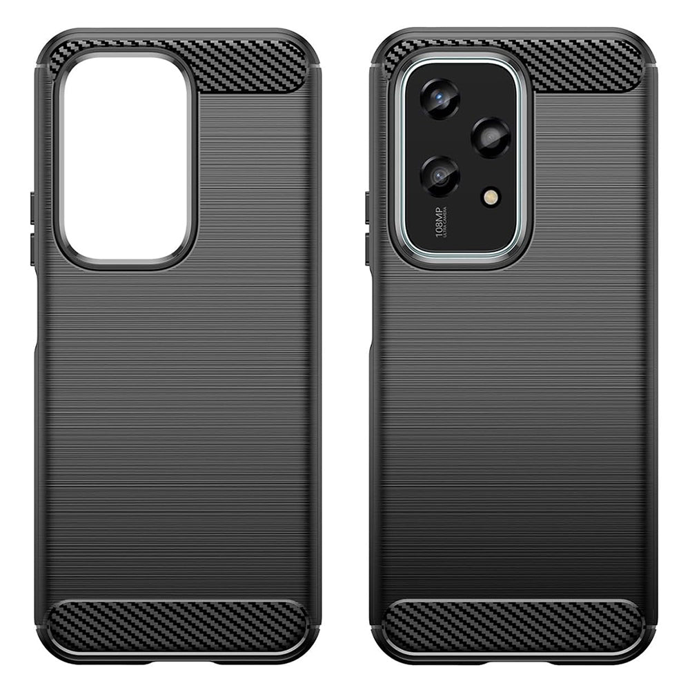 Obal na Honor 200 Lite, Techsuit, Karbón, Modrý