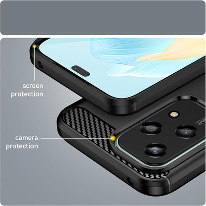 Obal na Honor 200 Lite, Techsuit, Karbón, Modrý