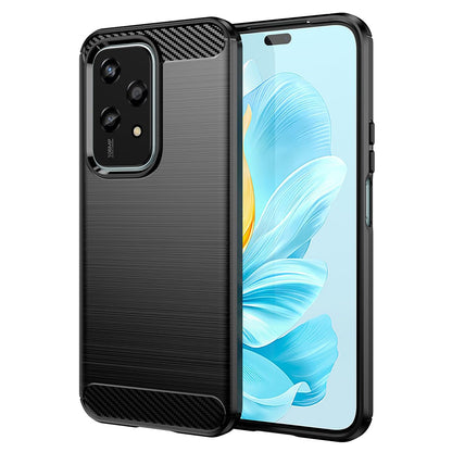 Obal na Honor 200 Lite, Techsuit, Karbón, Čierny