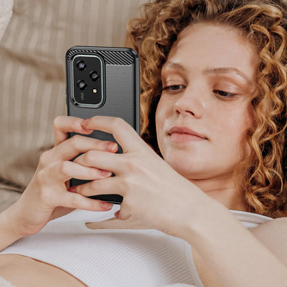Obal na Honor 200 Lite, Techsuit, Karbón, Čierny