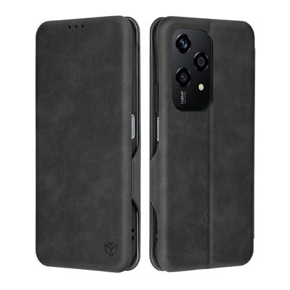 Puzdro pre Honor 200 Lite, Techsuit, Safe Wallet Plus, Čierne
