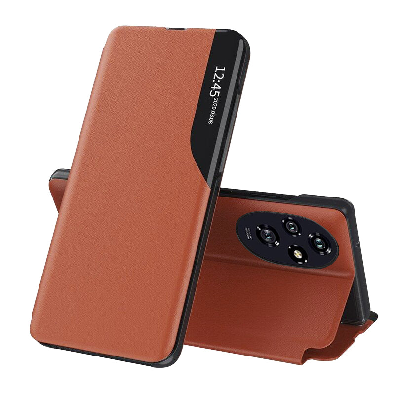 Puzdro pre Honor 200 Pro, Techsuit, eFold, Oranžové
