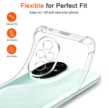 Case for Honor 200 Pro, Techsuit, Shockproof Clear, Transparent
