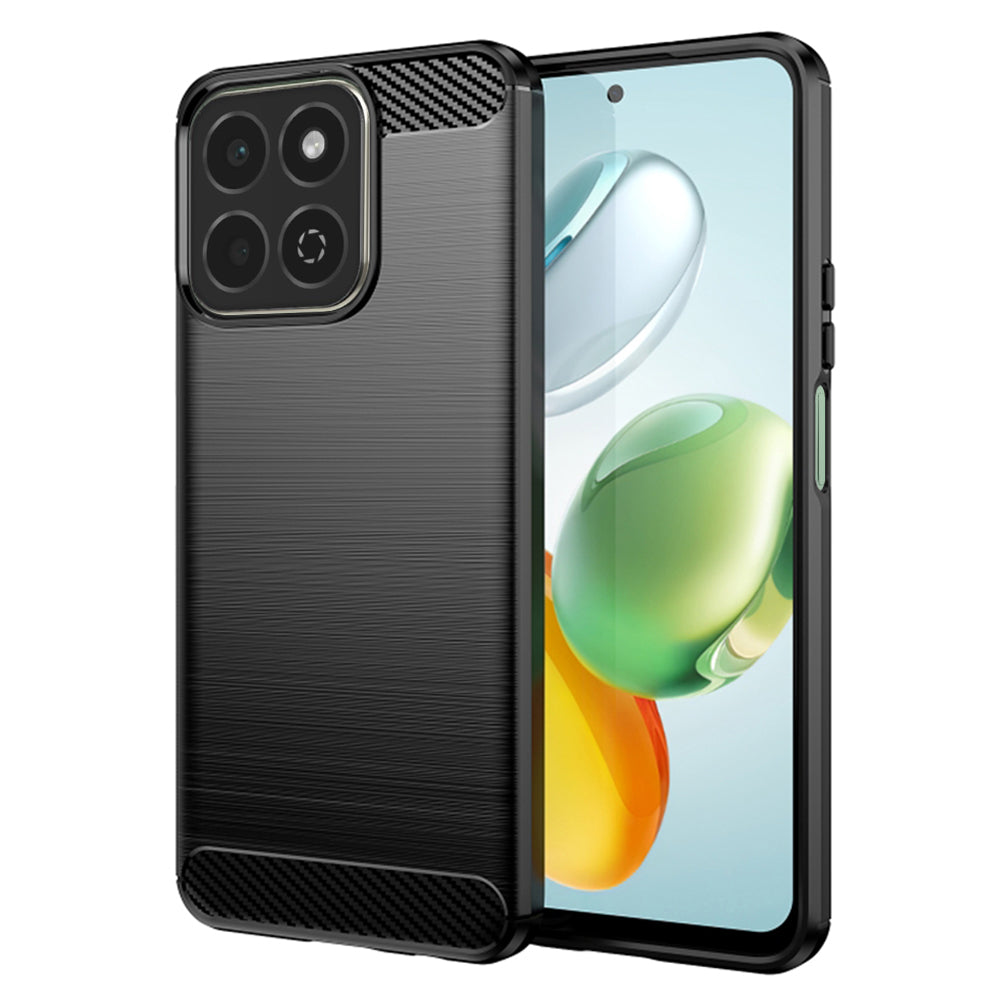 Obal na Honor 200 Smart, Techsuit, Karbón, Čierny
