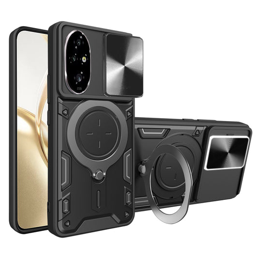 Case for Honor 200, Techsuit, CamGuard Pro, Black