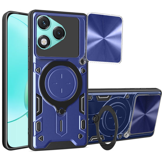 Puzdro na Honor 400 Lite, Techsuit, CamGuard Pro, modré