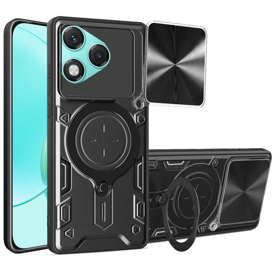 Puzdro pre Honor 400 Lite, Techsuit, CamGuard Pro, Čierne