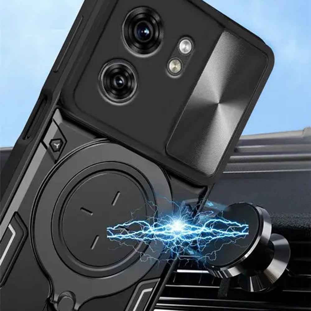 Puzdro na Honor 400 Lite, Techsuit, CamGuard Pro, červené