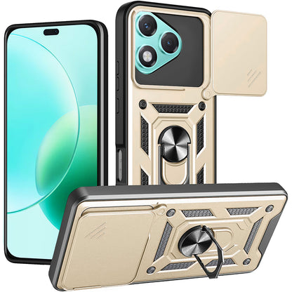 Puzdro pre Honor 400 Lite, Techsuit, CamShield, Zlaté
