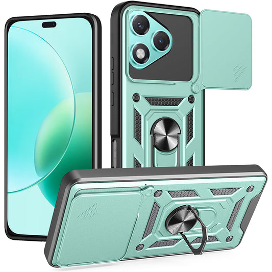 Puzdro pre Honor 400 Lite, Techsuit, CamShield, Zelené