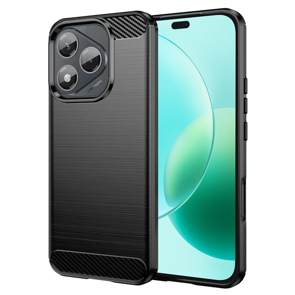 Puzdro pre Honor 400 Lite, Techsuit, Karbón, Čierne
