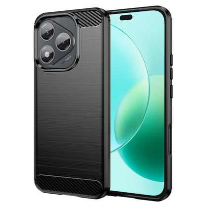 Puzdro pre Honor 400 Lite, Techsuit, Karbón, Čierne