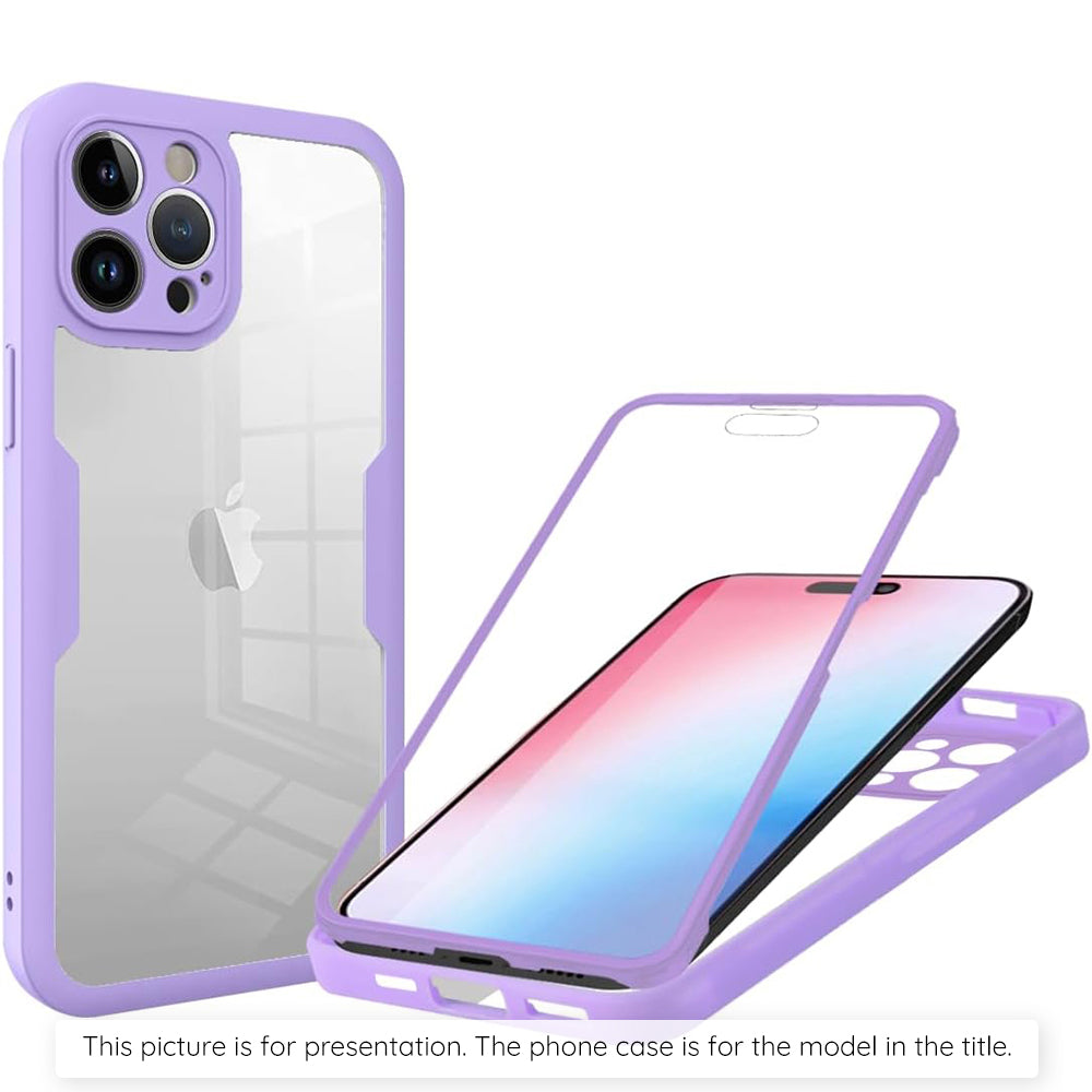 Puzdro pre Honor 400 Lite, Techsuit, ColorVerse 360, Fialová