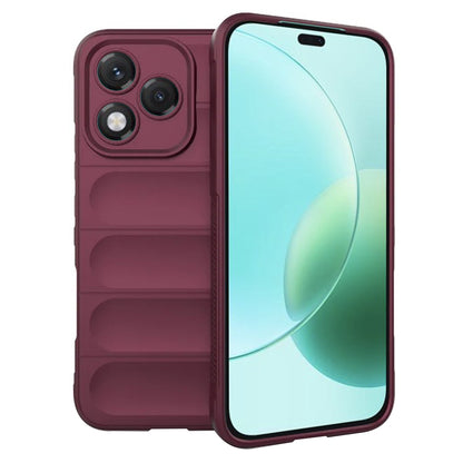 Obal na Honor 400 Lite, Techsuit, Magic Shield, vínový