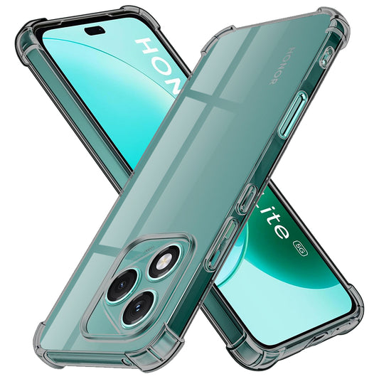 Obal na Honor 400 Lite, Techsuit, priehľadný odolný proti otrasom, dymový