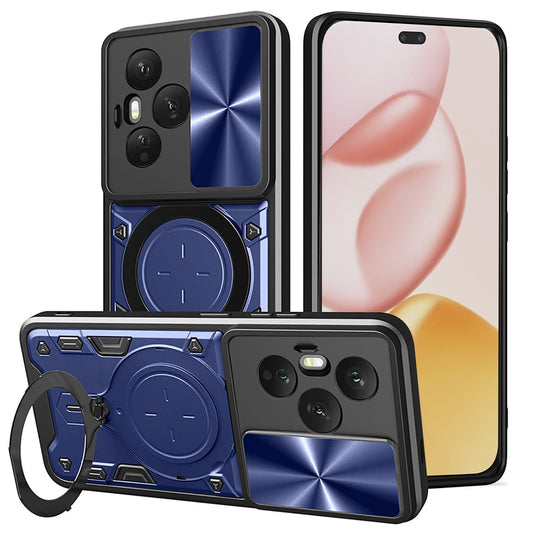 Puzdro pre Honor 400 Pro, Techsuit, CamGuard Pro, modré
