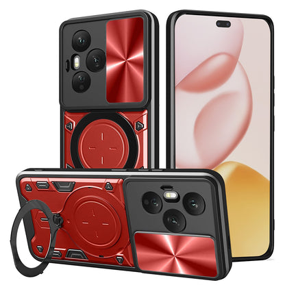 Puzdro na Honor 400 Pro, Techsuit, CamGuard Pro, červené