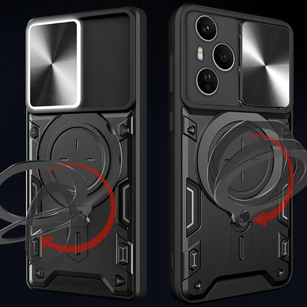 Puzdro na Honor 400 Pro, Techsuit, CamGuard Pro, červené