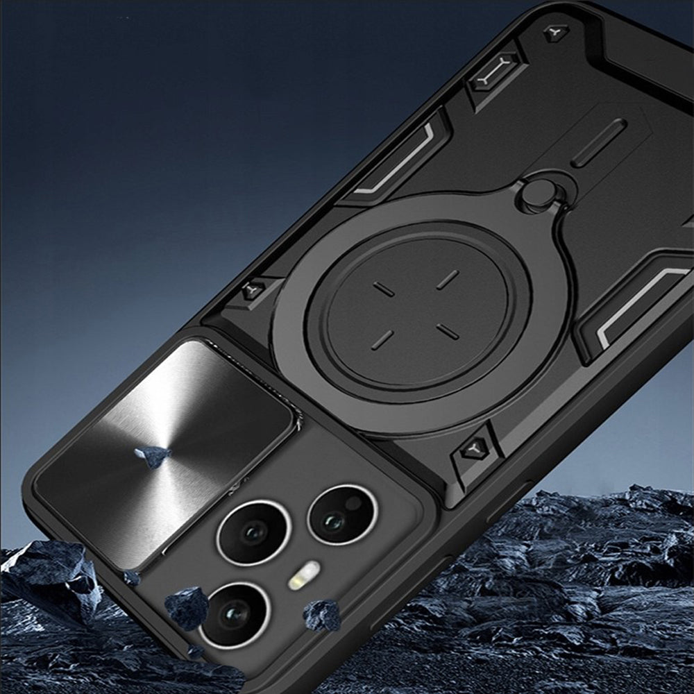 Puzdro na Honor 400 Pro, Techsuit, CamGuard Pro, červené