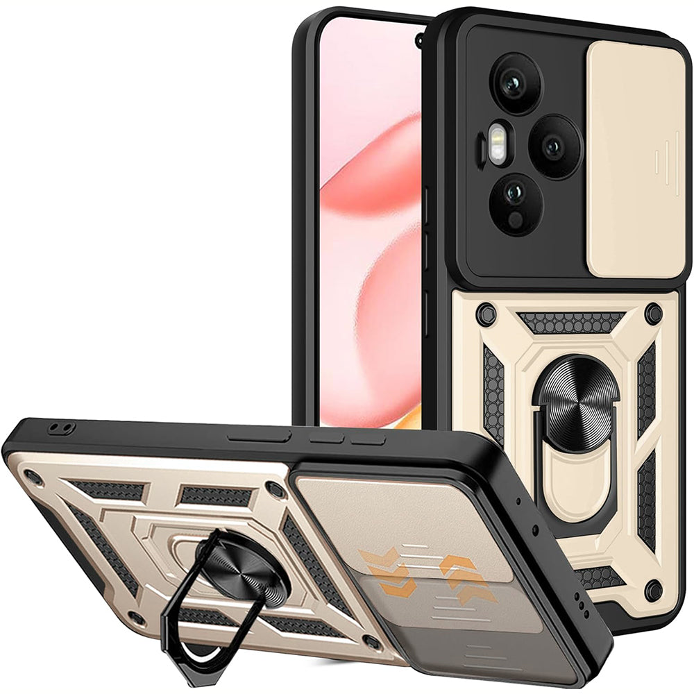 Puzdro pre Honor 400 Pro, Techsuit, CamShield, Zlaté