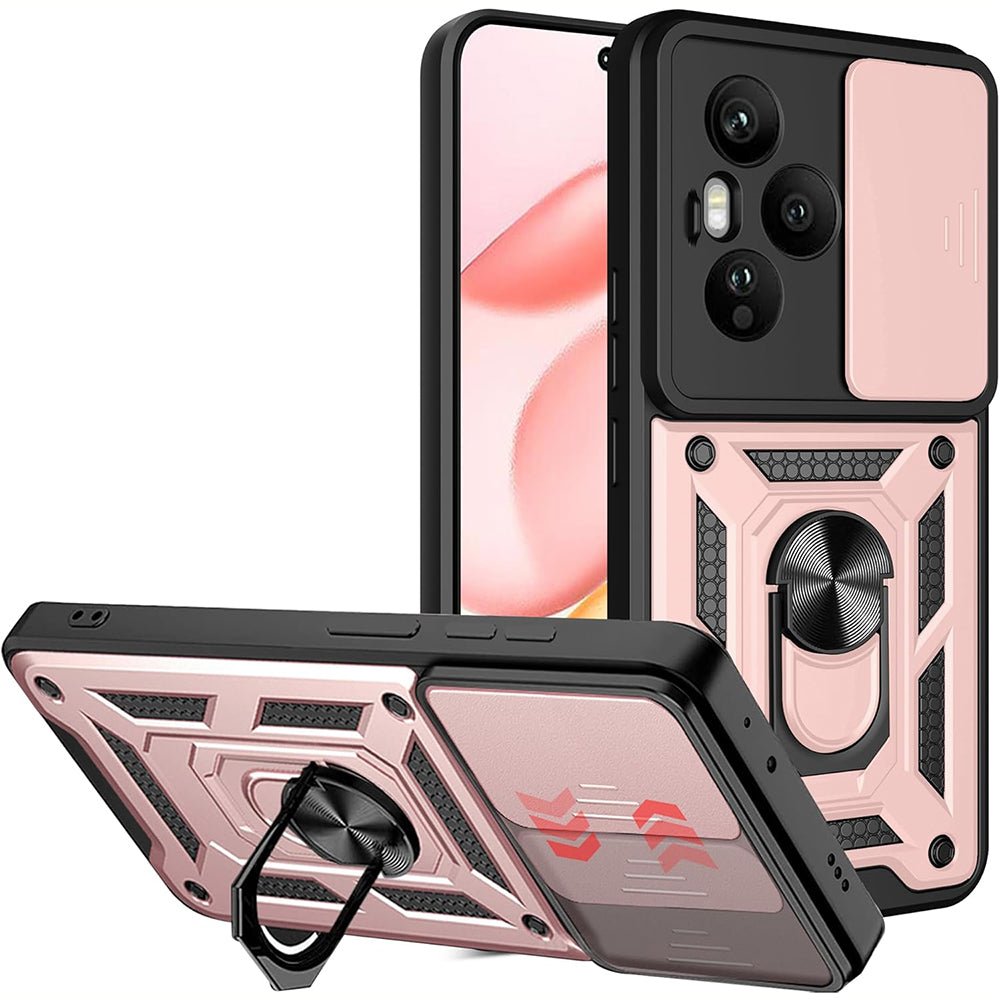 Puzdro pre Honor 400 Pro, Techsuit, CamShield, Ružové