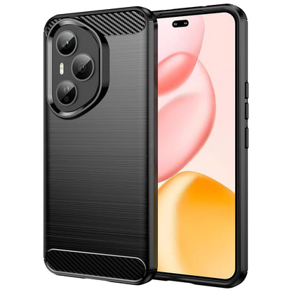 Puzdro pre Honor 400 Pro, Techsuit, Karbón, Čierne