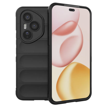 Puzdro pre Honor 400 Pro, Techsuit, Magic Shield, Čierne